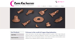Desktop Screenshot of copperkingind.com